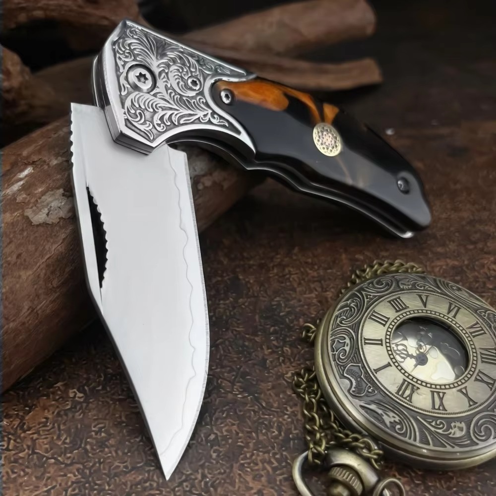 SDK-11 Outdoor Folding Knife w - Edc Carry Clip recension och pris