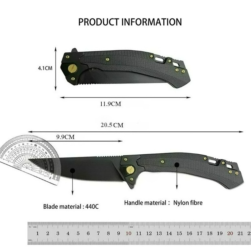 High hardness cutting tool Cam - Edc Carry Knife recension och pris