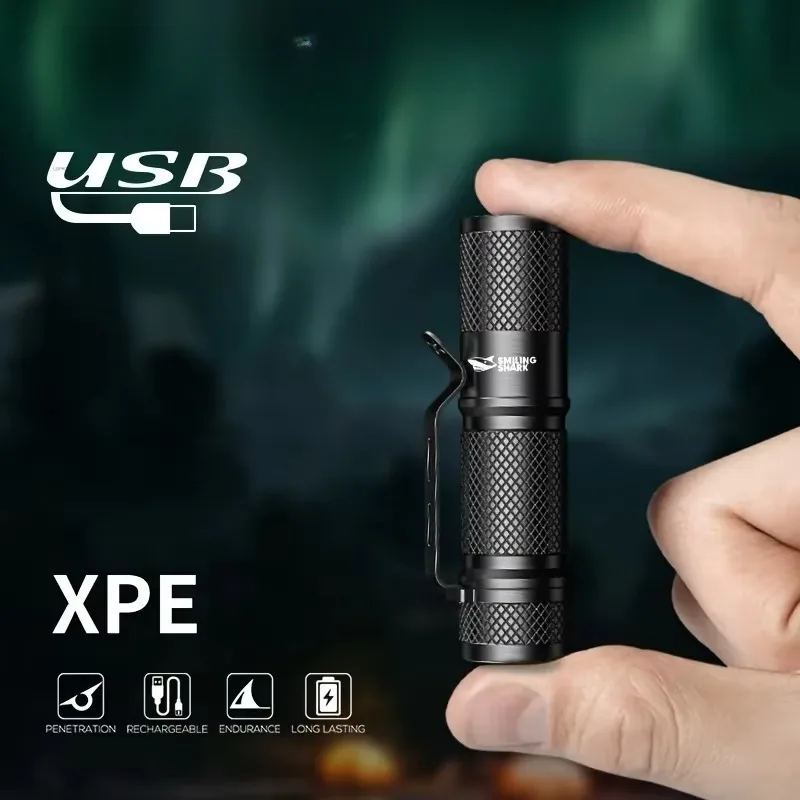 SMILING SHARK Ultra Powerful M - Edc Carry Clip recension och pris